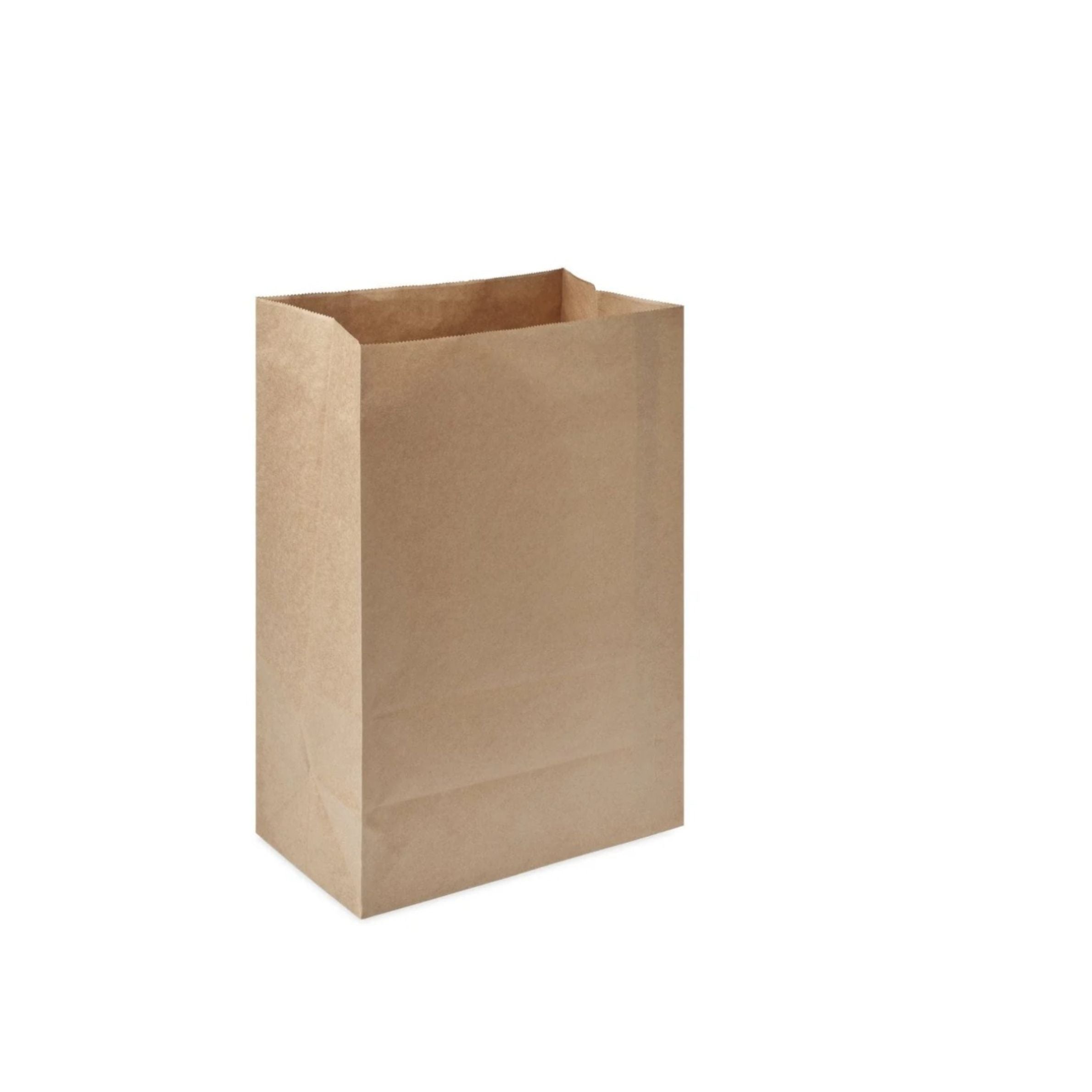 Small Kraft Block Bottom Grab Bags