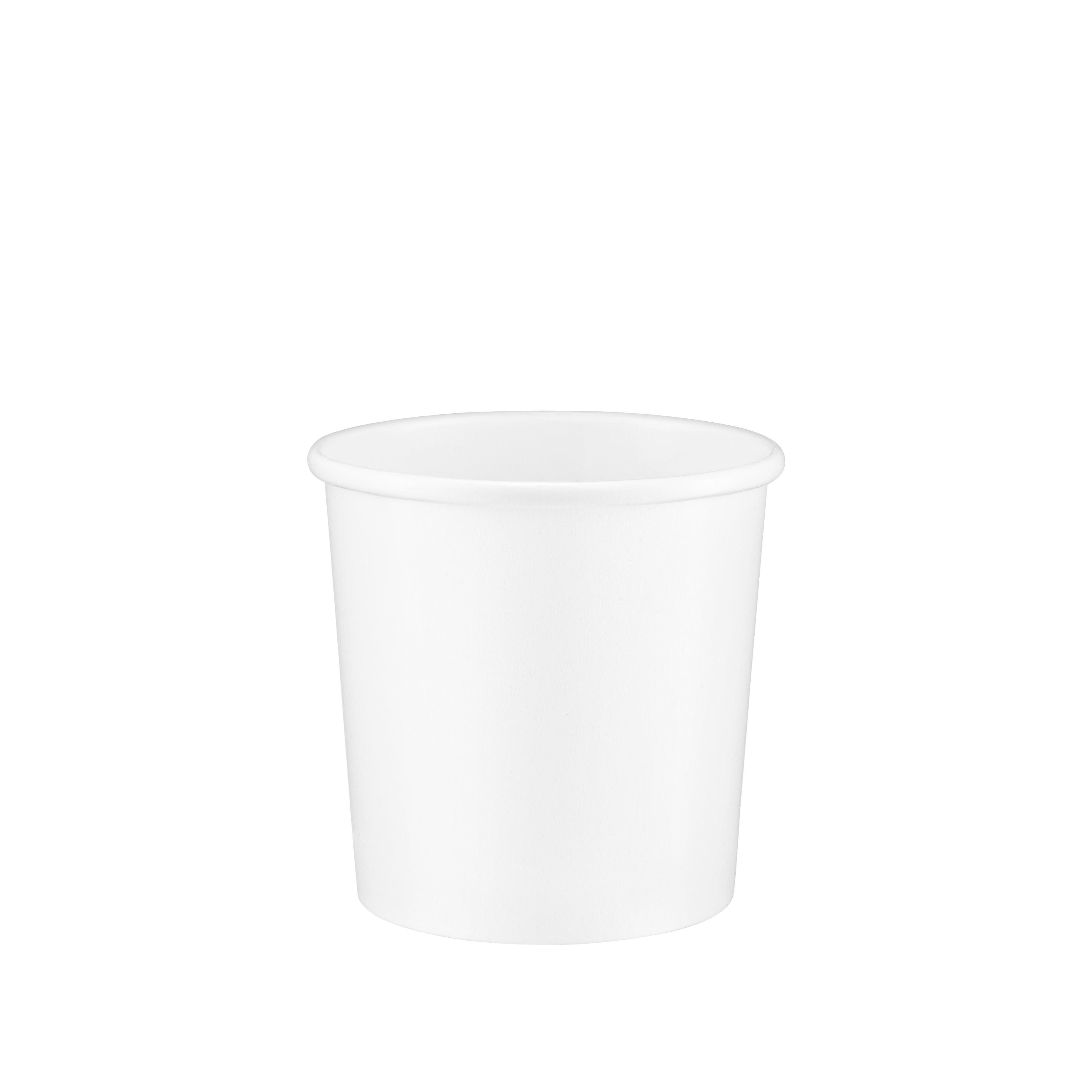 White  Soup Containers 12oz