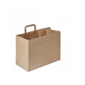 Small Kraft Patisserie Bags - Flat Handle