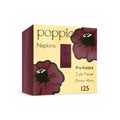 8 Fold 2 Ply Bordeaux Napkins