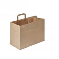 Medium Kraft Patisserie Bags - Flat Handle