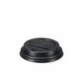 Black Domed Sip-through Lids For 6 - 8oz