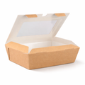 Corrugated Window Hinged Box 1000ml