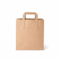 Medium Kraft Paper Bags - Flat Handle