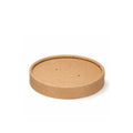 Kraft Paper Vented Lids 118mm