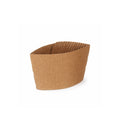 Large Kraft Unprinted Sleeves For 12 - 16oz