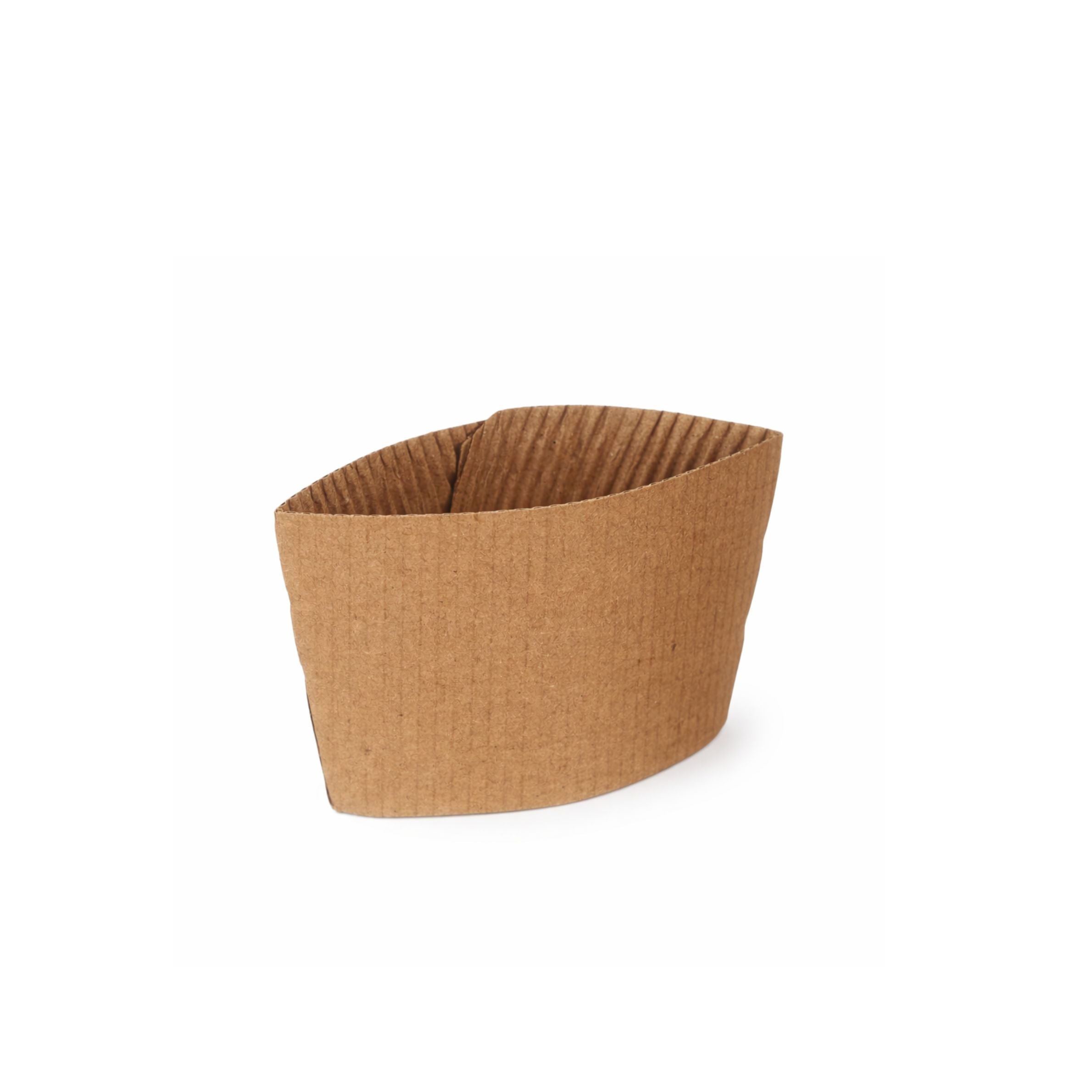 Small Kraft Unprinted Sleeves For 8oz