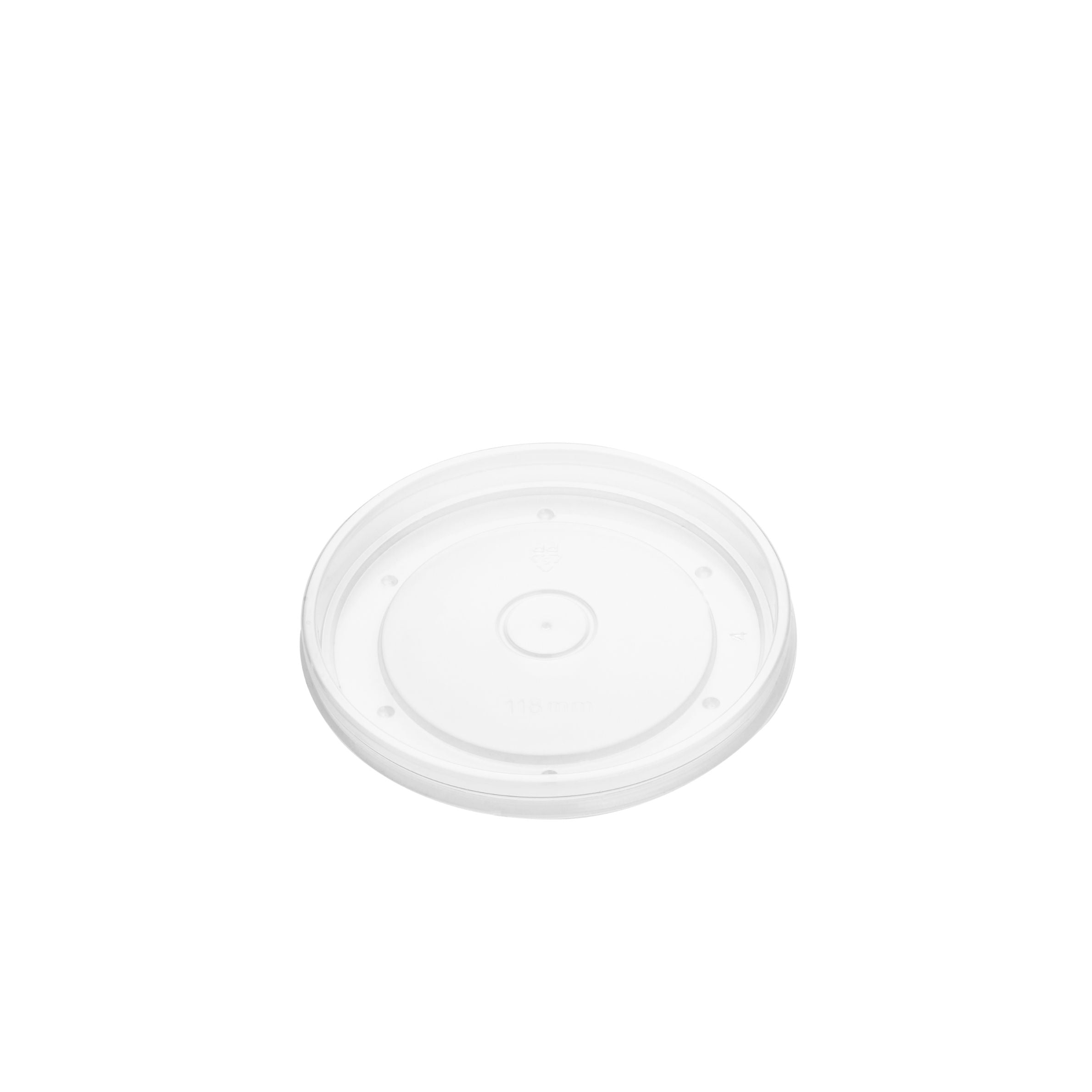 PP Vented Lids 118mm