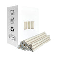 White Bubble Tea Paper Straws