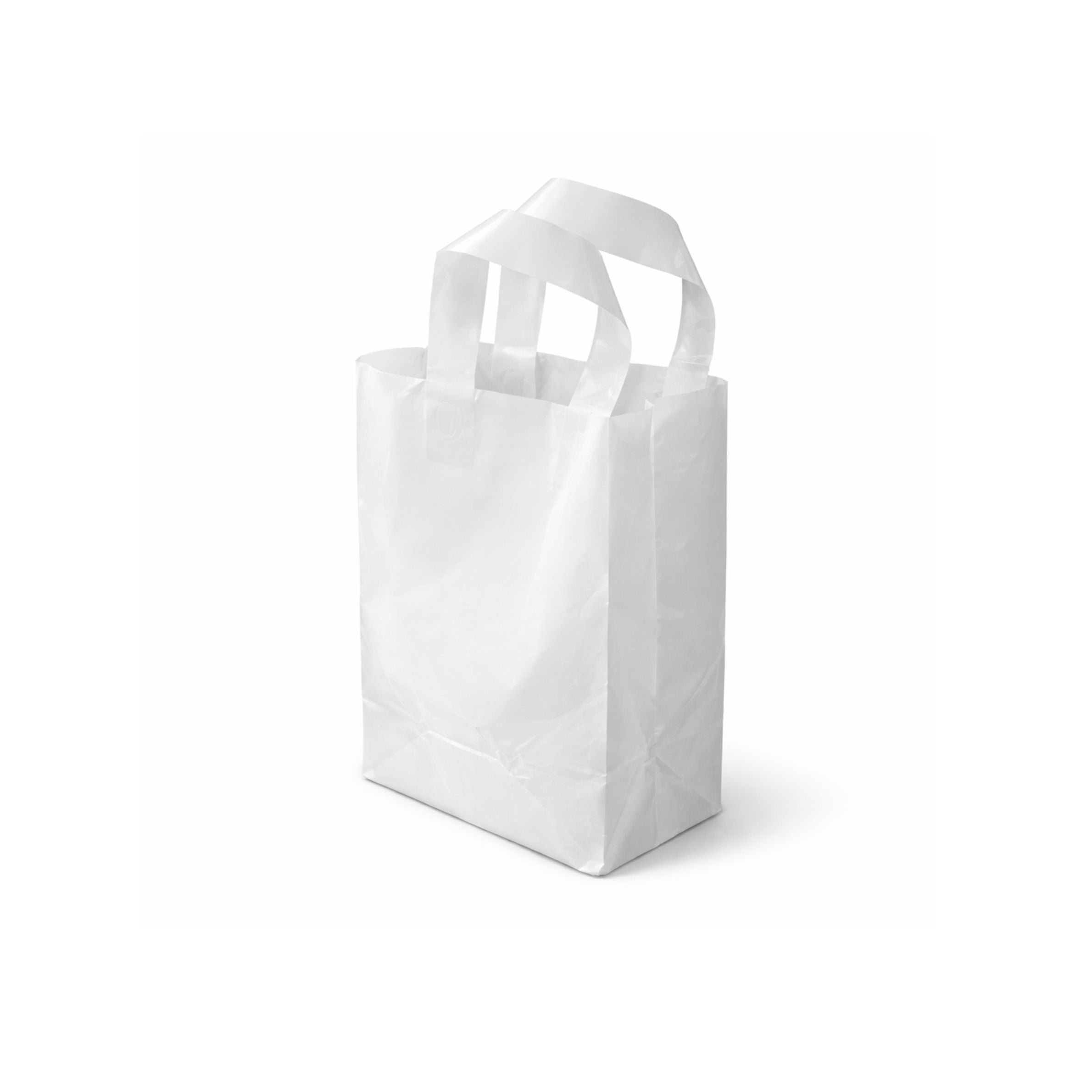 SOS White Plastic Bags - Medium