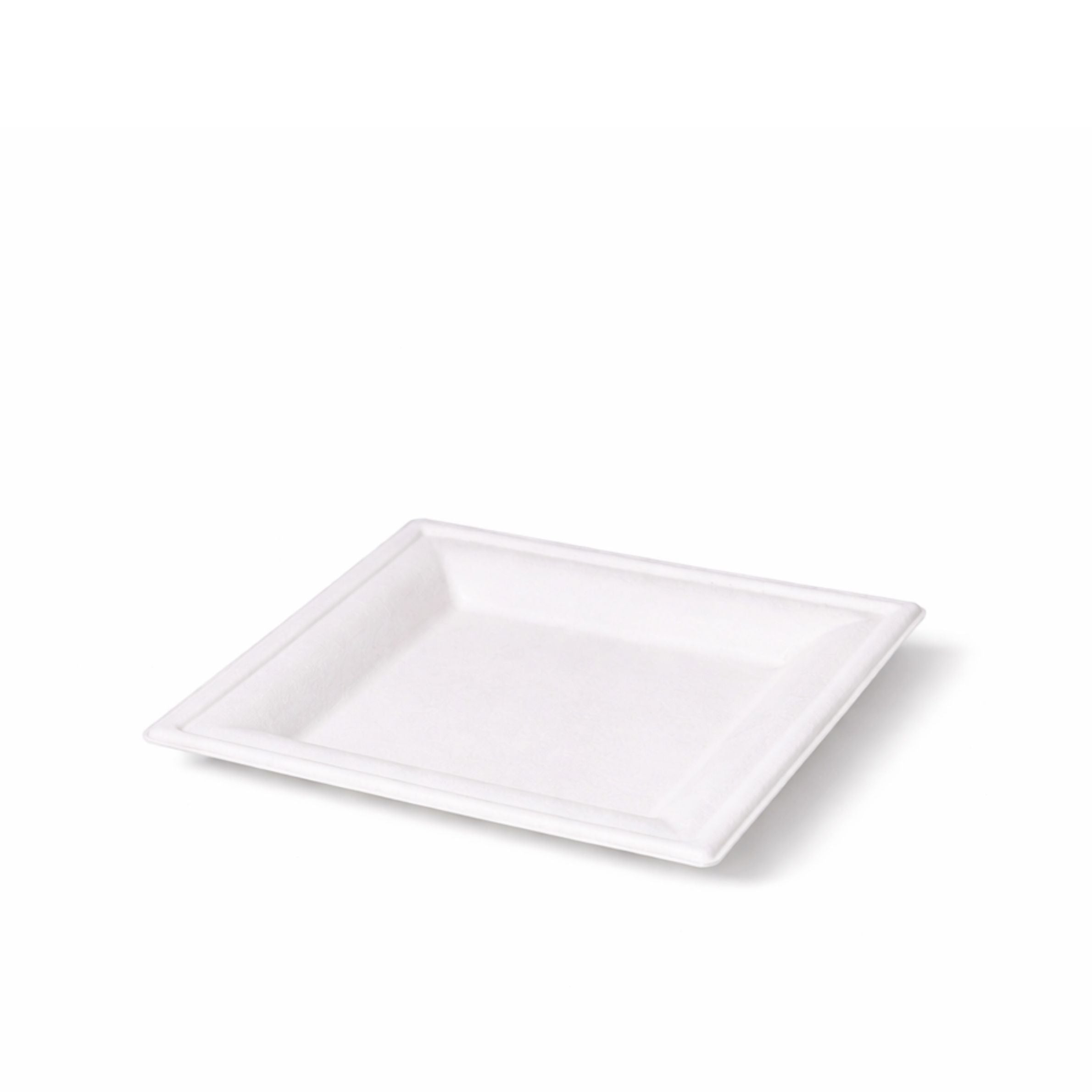 Square Bagasse Plates 15cm