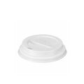 White Domed Sip-through Lids For 12 - 16oz