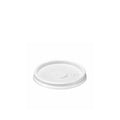 White Domed Sip-through Lids For 4oz