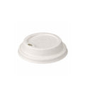White Moulded Fibre Lids For 12 - 16oz