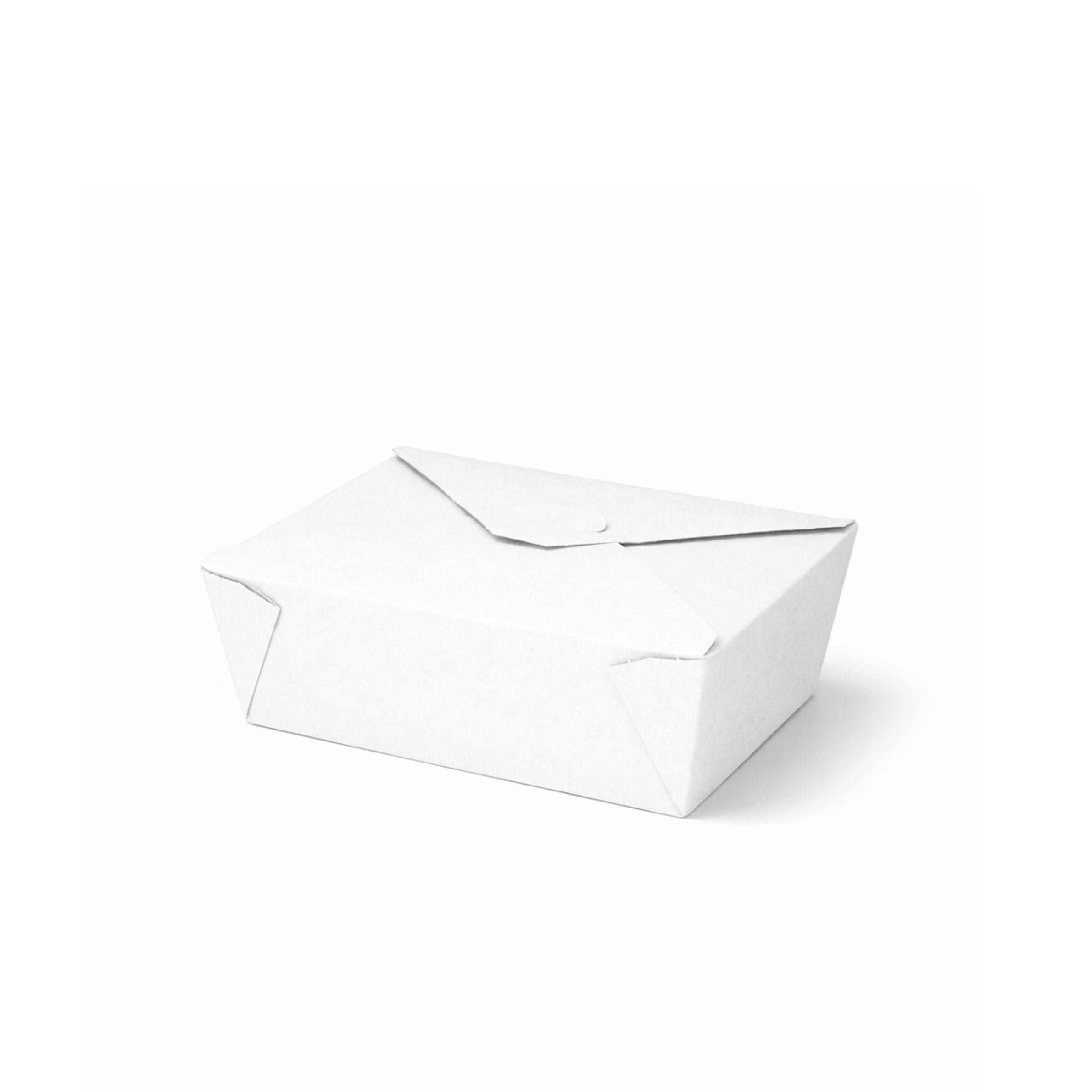 No.5 White Food Containers