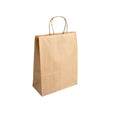 Medium Kraft Paper Carrier Bags - Twist Handle